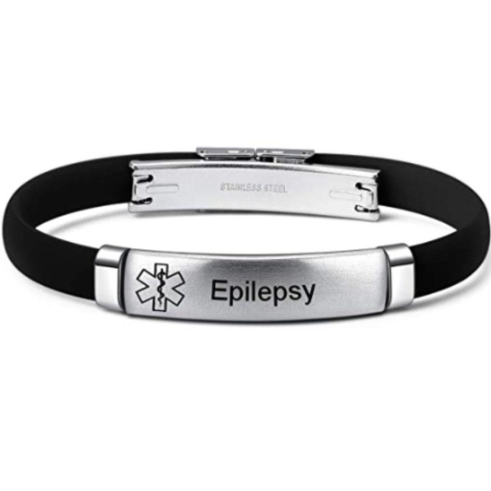 Bracelet for Epilepsy Stainless Steel Medical
